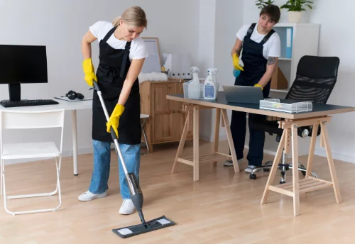 Nettoyage de bureau professionnel à Brégnier-Cordon
